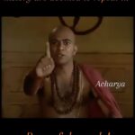 Payal Rohatgi Instagram – Posted @withregram • @bhagavadgitachanting No need to be ashamed to protect what is yours! Let the flame of patriotism be alive in your heart!!! 

#chanakya #chanakyaniti #chanakyaquotes 

Video Via @acharya.official