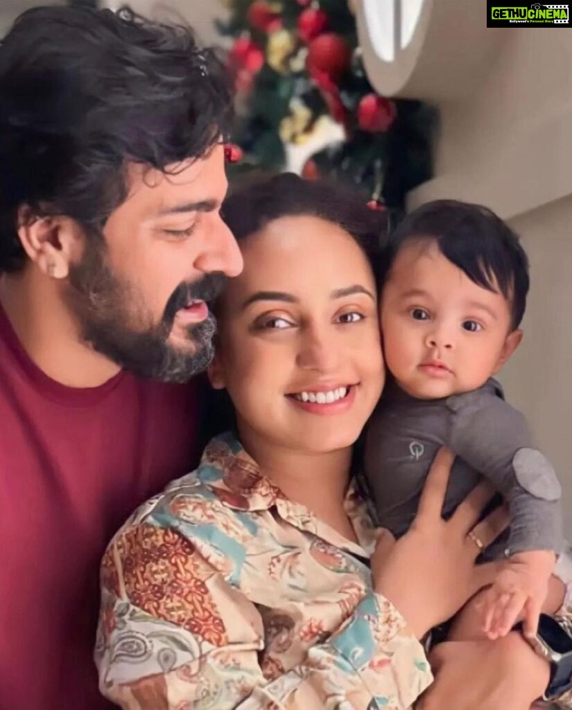 Pearle Maaney Instagram - Happy Birthday to Our little Reign Baby 😘 May God Bless You with a Beautiful and Extraordinary life ahead ❤️ #ReignTurnsOne