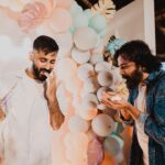 Pearle Maaney Instagram – Rachel’s Baby Shower !!!! We had a blast 💥🧿
Any guesses on what the theme of our party was ? 😋❤️ @rachel_maaney & @rubenbijy wishing you both the besssssst! 😍
.
.
Click @magicmotionmedia 
Decor @thegreindale 
My Styling @ashna_aash_