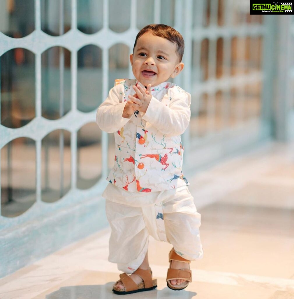 Pearle Maaney Instagram - Reign’s First Birthday …. And the fact that he started walking one week before his bday was the highlight! Our little Chota Bheem! . Click @magicmotionmedia