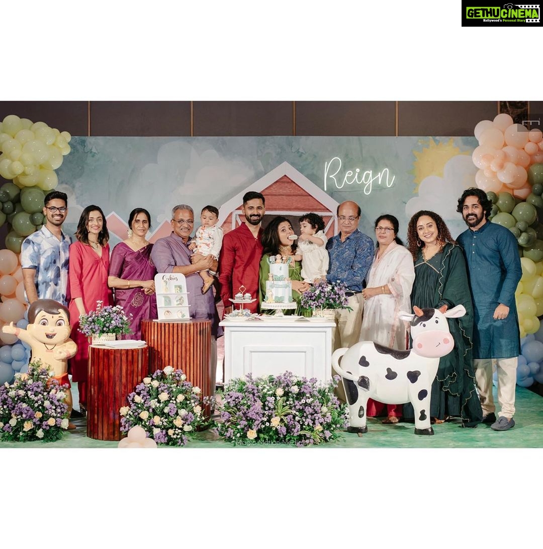 Pearle Maaney Instagram - Reign’s First Birthday …. And the fact that he started walking one week before his bday was the highlight! Our little Chota Bheem! . Click @magicmotionmedia