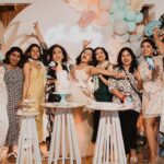Pearle Maaney Instagram – Rachel’s Baby Shower !!!! We had a blast 💥🧿
Any guesses on what the theme of our party was ? 😋❤️ @rachel_maaney & @rubenbijy wishing you both the besssssst! 😍
.
.
Click @magicmotionmedia 
Decor @thegreindale 
My Styling @ashna_aash_