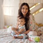 Pooja Banerjee Instagram - Trust LuvLap Baby Wipes for gentle bonding moments with your little one. Enriched with Aloe Vera, Chamomile, and Vitamin E, these wipes are soft, soothing, and safe. Get yours now for a mini spa treatment for your baby’s skin! @luvlap.in