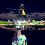 Pooja Batra Instagram – Back in Paris & Loving it. Outfit by @namista_global Tour Eiffel