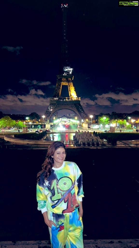 Pooja Batra Instagram - Back in Paris & Loving it. Outfit by @namista_global Tour Eiffel