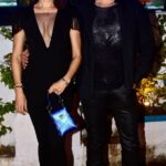 Pooja Batra Instagram - Happy Anniv @nawwabshah wishing us Lots of love and happiness in the years to come 🖤🖤🖤 India