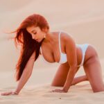 Pooja Bhalekar Instagram - She was formed when lightning struck the earth ⚡️⚡️⚡️ . . . . . . . . . . . . . #photogram #photooftheday #woman #bodypositive #fyp #dubai #desert #fashioninspo #diva #fitnessaddict #aesthetics #glam #instagood Dubai UAE