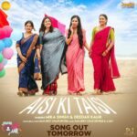 Pooja Chopra Instagram - And the adventure begins soon! Only one day to go for a song that will take you on a joyride, 'Aisi Ki Taisi' by @mikasingh & @deedarkaur is releasing tomorrow on Times Music @shikhatalsania @mehervij786 @poojachopraofficial @sanjeevchaturvediofficial @bachchan.vinod @soundrya.production @drtarangkrishna @kamalpandey_7 @timesmusichub @penmovies @jayantilalgadaofficial #penmarudhar @jahaanchaaryaar #AisiKiTaisi #Jahaan ChaarYaar #FunSongs #mikasingh