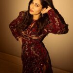 Pooja Chopra Instagram - 💃✨ . . . . For the launch of Mist Music 📸 @portraitshelter Stylist @stylebyesh Outfit @anjumqureshilabel Jewellery @the_jewel_gallery Mua @jitu26_makeupartist