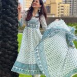 Pooja Chopra Instagram - India’s ethnicity in premium and comfortable fabric @neerusindia celebrating Indianness 🦋 Wishing you all a very Happy Independence Day. Jai Hind 🇮🇳
