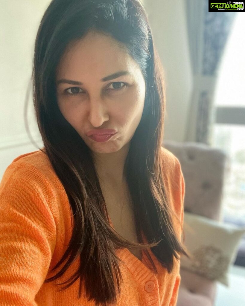 Pooja Chopra Instagram - Sunday mood swing’s 🦧 . . . #sundayfunday #longtimenoselfie #selfietime #happyvibes #sundays #sundaze #sundayvibes #orangerie #feltcutemightdeletelater 🎃