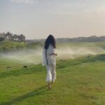 Pooja Chopra Instagram – 🌳🌿🌴🌤🕊 In heaven wearing @wendellrodrickslabel styled by @stylebyesh