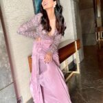 Pooja Chopra Instagram – About last night… In @kalkifashion styled by @stylebyesh. For Miss India Awards night, make up & Hair by @armanj143 ✨💫