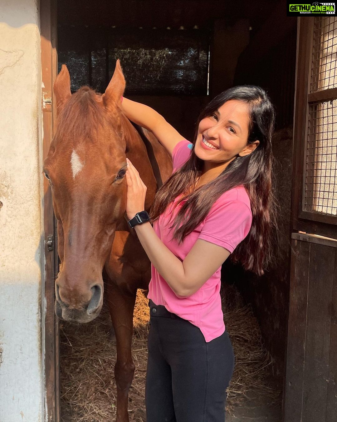 Pooja Chopra Instagram - Missing missing 💕 . . #seeingyousoon #majormissing #horselover #joyofriding #unconditional #love #nofilter #feeling #free #freedom #windinmyhair #fun #photooftheday #tbt #bestmornings 💕