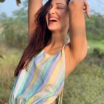 Pooja Chopra Instagram – I truly be-leaf nature is where I belong 🍃
.
.
.
.
.
.
.
.
#earlymorning #treak #earlyriser #earlyrider #exercise #morningenergy #morningsmiles #happyhour #happyheart #sunrise #nature #naturelover #thrusdayvibes #nofilter #sunshine #sunkissed #blessed #happy 

Styled by – @tanisha_agrwal 
Outfit – @thelazyganglabel
Assisted by – @_anishabait_