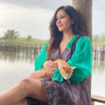 Pooja Chopra Instagram - She wasn’t mine, but she made me hers.. #Catnap #quiteliterally #bella Goa