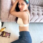 Pooja Chopra Instagram – 𝘏𝘦𝘢𝘥𝘣𝘢𝘯𝘥 𝘩𝘢𝘪𝘳 𝘥𝘰𝘯’𝘵 𝘤𝘢𝘳𝘦🦁 

 babitamalkani x diyaaswaniofficial 
#selfphotography #lockdowndiaries #eatsleepslayrepeat #lockdowndays #borntoslay #feelingpretty #headbandstyle #fridayfeels #stayathome #slayathome #queenbee Slay at Home