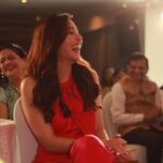 Pooja Chopra Instagram – Grand inauguration for @thebridalstorypunebyjito , Pune all things fun , exquisite, exclusive and why not it was woman power all the way.. 💫 Thank you so much for having me ♥️ Pune City
