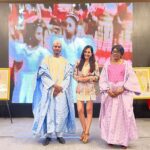 Pooja Chopra Instagram - An absolute honour to represent India at the 63rd Independence Day celebrations of the Republic of Chad. The warmth and humility by which I was greeted by her highness as well as the secretary was absolutely commendable. They love India and are huge fans of bollywood films. I was greeted by the very famous ‘Jimmy Jimmy’ song. What a wonderful and memorable evening indeed 🇹🇩🥂 #india #ambassador #chad #republicofchad #independenceday #latepost Delhi