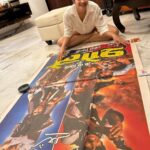 Pooja Hegde Instagram - A piece of cinema history ❤️ Thank you dad and mom for tracking down the most incredible birthday gift. Love you 🥹🥰 #iconic #awestruck #sholay