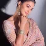 Pooja Hegde Instagram - Pastel dreams 🤍🥰