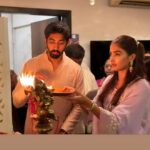 Pooja Hegde Instagram - Our yearly Ashtami puja 🙏🏻 Wishing Love, Strength, Peace and Happiness to all ❤️