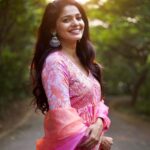 Pooja Sawant Instagram - In love with festival vibes 🌸💕 Outfit by @naari_collections Pictures by @potraits_by_nk_photography