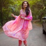 Pooja Sawant Instagram - In love with festival vibes 🌸💕 Outfit by @naari_collections Pictures by @potraits_by_nk_photography