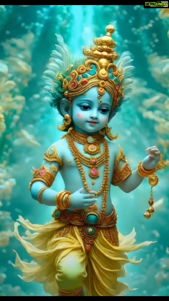 Pooja Sharma Instagram - The only way you can conquer me is through love , and there I am gladly conquered -Shri Krishna ❤️ #shrikrishna #krishna #janamashtami #happyjanamashtami #narayan #hari #blesstheonereadingthiskrishna 😇
