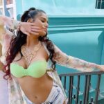 Poonam Pandey Instagram - ;) . . . #poonampandey #reel #poonampandeyreal #instagood #instagram #neon #love #colours #me #myself #outdoors #fun #travel #single