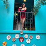Poonam Pandey Instagram - RED 💋 . . . #poonampandey #red #dress #weekend #fun #instagood #instagram #poonampandeyphotos #pplovers #poonampandeyfan❤️💋🔥🔥