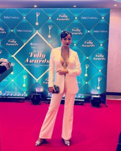 Poonam Pandey Instagram - Another beautiful night. . . . #tellychakkar #awards #awardnight #fun #night #retrolook #hot