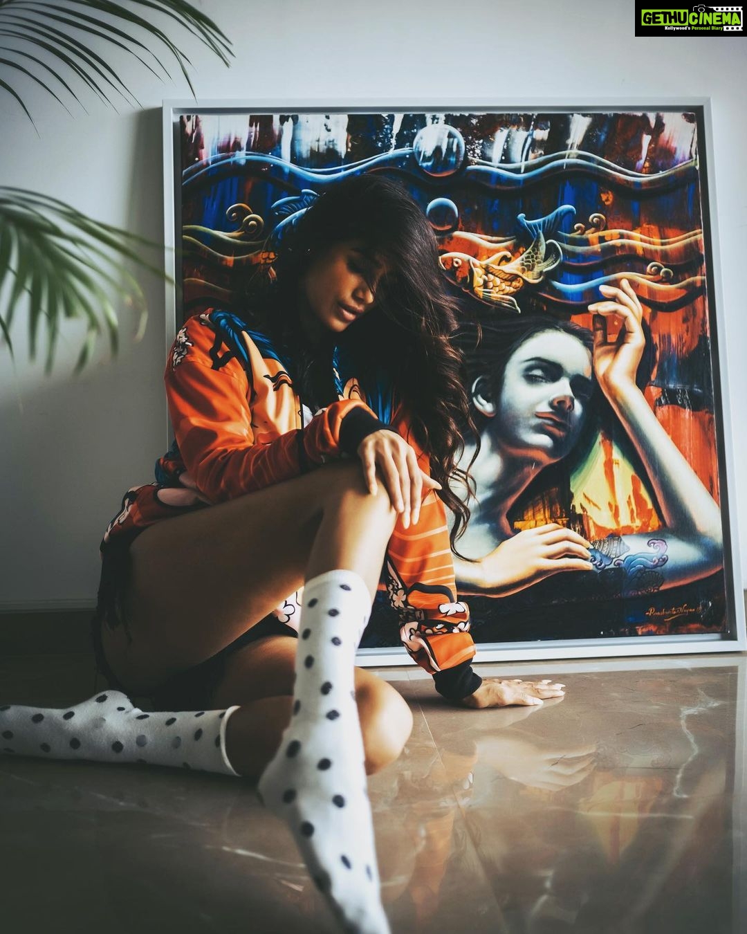 Poonam Pandey Instagram - She is a wild tangled forest with temple & treasures concealed within.. #sundayvibes . . . . . . Photography: @studiodenz #poonampandey #photography #sunday #goodvibes #fun #love #shoot #sundayfunday