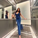 Poonam Pandey Instagram – Oh! Hey there 💋
.
.
#pplovers #bluedress #sexy 
#dubai #nightlife #fun #poonampandey #poonampandeyphotos