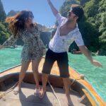 Poonam Preet Bhatia Instagram - When Our Only Blues were the Sky & the Sea 🧜‍♂️💙🧜‍♀️ #phiphiisland #phuket #travelreels #sealife #bluesea #bluesky #waterbabies #loveliveshere