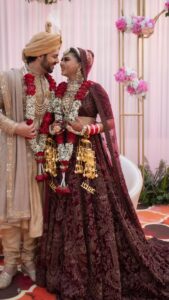 Poonam Preet Bhatia Instagram - You are my happily ever after , My soul mate , my best friend forever, My Life , My dream come true, My one and only, My shoulder to lean , My everything, My love , forever and always ♥️ Happy Happy 1 to us ♥️ @sanjaygagnaniofficial 🫶🏻 28.11.2021 - ♾ #anniversaryspecial #forevermine #love #poonjayforever 🦋♥️