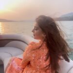 Poonam Preet Bhatia Instagram - My Heart goes ♥️♥️ #sunset #minivacation Best location - @jumbofarms @jumbo_paradise