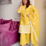 Poonam Preet Bhatia Instagram - A yellow dress will never make you look perfect. Unless you wear it with a laugh 💛💛 Also I hope my yellow dress brightens up your day ☺️☺️☺️☺️ Outfit - @passionforfashion_byshivani Click by - @sanjaygagnaniofficial ♥️