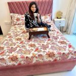 Poonam Preet Bhatia Instagram – Unleash the power of comfort with @boutiquelivingindia. Elevate your sleep experience today. #boutiqeliving #LuxuryBedding #SleepSanctuary” 
@boutiquelivingindia @alphabetmedia 

P.s – The last slide is my most favourite 😍😍