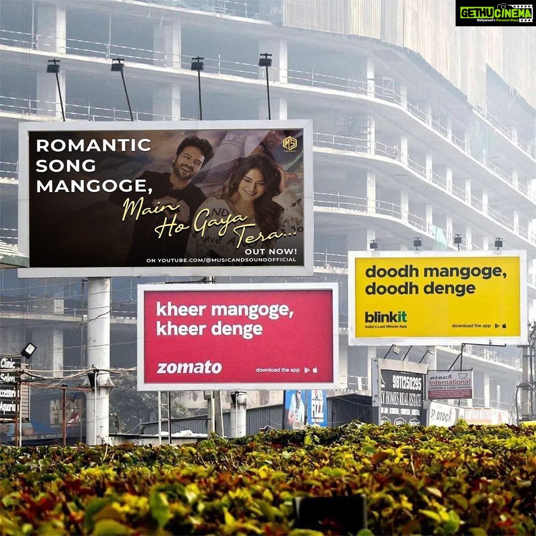 Poonam Preet Bhatia Instagram - Let’s follow the trend 🤪 Romantic song - #Mainhogayatera is all yours ♥️ Link in bio** Singer* Ajay Nagarkoti Featuring* Sanjay Gagnani & Poonam Preet Lyrics & Music* Ajay Nagarkoti Video* Sanjay Gagnani & Gimmy Kohli Producer* Mika Singh, Dr Tarang, Krishna Kartik Paliwal & Smita Raju Gagnani . . . . @sanjaygagnaniofficial @poonampreet7 @mikasingh @drtarangkrishna @castingkartikpaliwalofficial @gagnanismitaraju @sanjaygagnaniofficial @gimmie_k @4jaynagarkoti @shimmerentertainment @musicandsoundofficial #latesthindisongs #hits2023 #bollywood #singer #artist #viralsongs #viralvideos #marshallseghal #mainhogayatera #sanjaygagnani