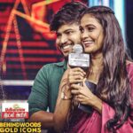 Poornima Ravi Instagram - Thank you @behindwoodsofficial for honouring US Team Araathi ❤️ Costume designed by @uttara_trulyurs MUAH: @glow_by_zapri #poornimaravi #araathi #behindwoodsgoldicons #love #miles