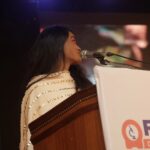 Poornima Ravi Instagram - Thank you @radolabs_chennai for honouring me. #araathi #poornimaravi