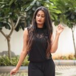 Poornima Ravi Instagram - 🖤 Pc: @hari_dop . . . . . . #poornimaravi #photography #fashionphotography #ootd #fun #love #style