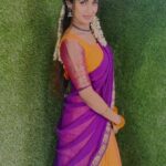 Poornima Ravi Instagram - Half sarees have become my comfort outfit now @ivalinmabia ❤️
