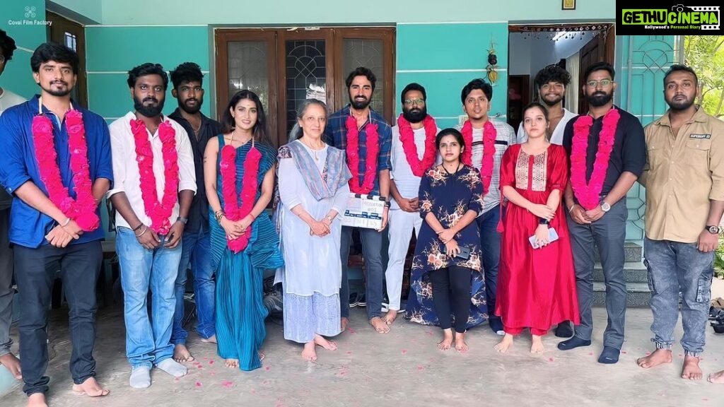 Poornima Ravi Instagram - If you tried, there is no failure - Kamal Hassan We're stepping into a new phase of our careers, inspired by our idols and blessed by God our parents and mentors. Stay tuned for further updates on our journey." #productionno1 #untitled #shootingonprocess @covai_film_factory