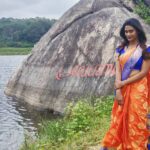 Poornima Ravi Instagram – The Rock and the Water!
#poornimaravi #araathi #wagamon