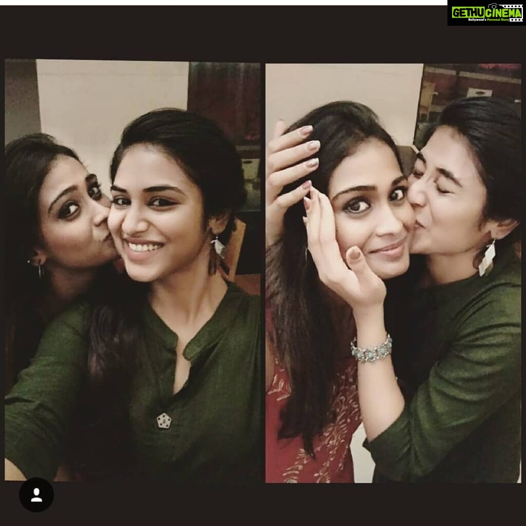 Poornima Ravi Instagram - Machaaa!! Happy birthday!! @indhuja_official !! Miss our crazy times together. Happy to see ur success onscreen! Apdiyae andha treatuu!! ❤️