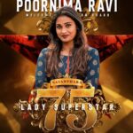 Poornima Ravi Instagram - We're delighted to welcome @poornima_ravii to the #LadySuperstar75 team! #Nayanthara #N75 @nileshkrishnaa @zeestudiossouth @tridentartsoffl @naadsstudios #Ravindran @jatinmsethi @sanjayvragh @kirubakaran.akr @thevinothcj @donechannel1