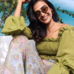 Poornima Ravi Instagram – Feeling green and fabulous 💚🕶️
Makkale have you started watching #BB7 ?
Pc : @bricabrac.in
Costume: @meerameera545