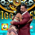Poornima Ravi Instagram – Sharing the stage with the legend @ikamalhaasan himself is a surreal moment ❤️ Without you guys, this wouldn’t be possible 🥹❤️‍🔥 Support pannunga Makkale, as you always do for me . Much Love ❤️ 
@vijaytelevision @disneyplushotstartamil